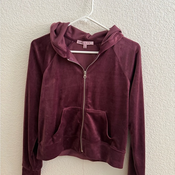 Crave Fame Jackets & Blazers - Crave Fame Deep Burgundy Hoodie